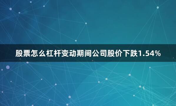 股票怎么杠杆变动期间公司股价下跌1.54%