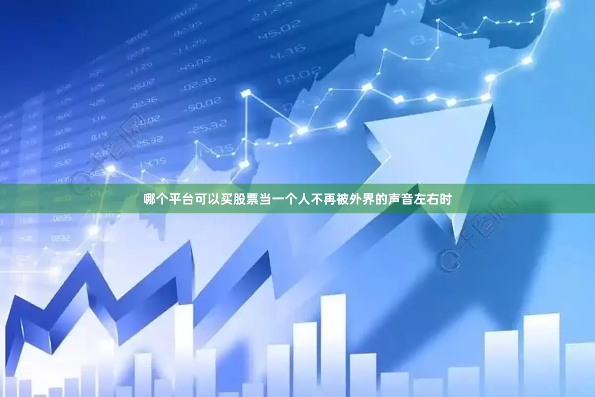 哪个平台可以买股票当一个人不再被外界的声音左右时